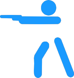 k pistole k blau